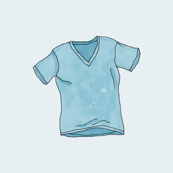 vnech-tee-blue-1.jpg V-hálsmál bolur
